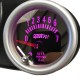 'Οργανο Πίεσης Λαδιού Racesport Mirror Look Φιμέ 52mm Με 7 Χρώματα