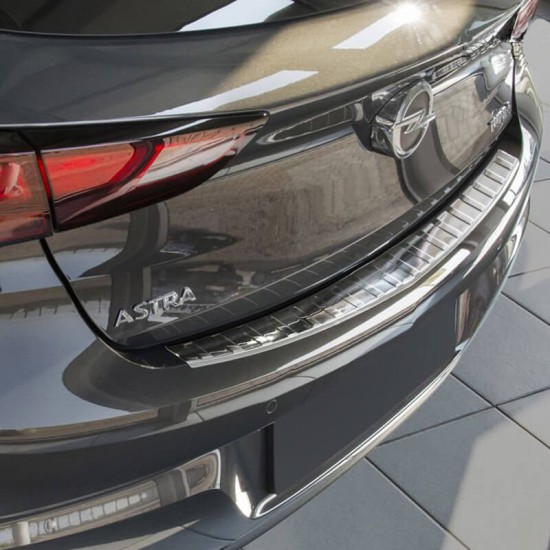 Προστατευτικό Πίσω Προφυλακτήρα Για Opel Astra K 15+ Από Ανοξείδωτο Ατσάλι (Steel)