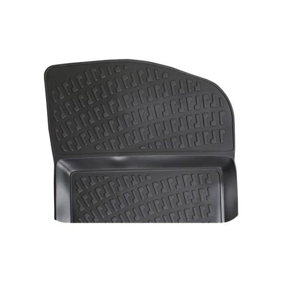 Πατάκια Σκαφάκια 3D Από Λάστιχο TPE Για Mercedes E-Class W212/W207/CLS W218/S Class W222 Rizline 4 Τεμάχια Μαύρα