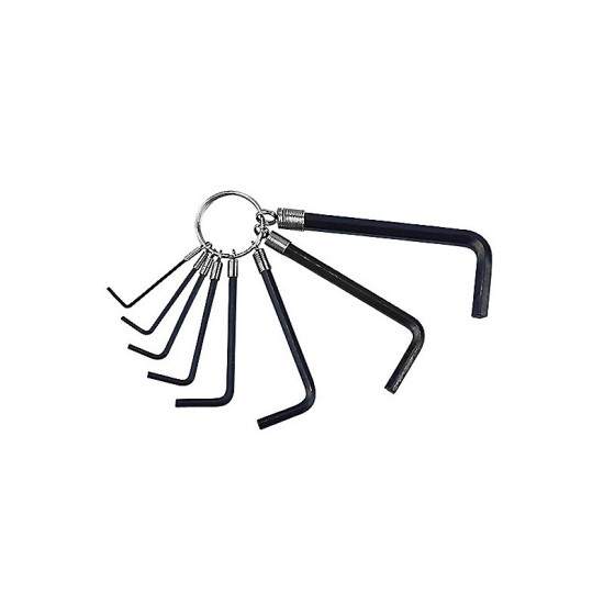 Κιτ Allen Κλειδιά Αστεροειδή Με Κρίκο 1.5-8mm Σετ 8 τεμαχίων