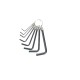 Κιτ Allen Κλειδιά Αστεροειδή Με Κρίκο 1.5-8mm Σετ 8 τεμαχίων