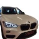 Μπροστινά Φανάρια Set Για Bmw X1 F48 15+ Angel Eyes Full Led Upgrade Μαύρα Με Μοτέρ