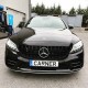 Μάσκα Για Mercedes-Benz C-Class W205 14+ GT Amg Panamericana Look Γυαλιστερή Μαύρη 1 Τεμάχιο