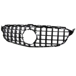 Μάσκα Για Mercedes-Benz C-Class W205 14+ GT Amg Panamericana Look Γυαλιστερή Μαύρη 1 Τεμάχιο Μάσκα Για Mercedes-Benz C-Class W205 14+ GT Amg Panamericana Look Γυαλιστερή Μαύρη 1 Τεμάχιο