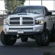 Μπροστινά Φανάρια Set Για Dodge Ram 02-06 DRL Tube Lights Μαύρα H1/H1 Manual Sonar
