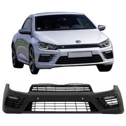 Μπροστινός Προφυλακτήρας Για VW Scirocco 14-17 Facelift R20 Look Με DRL Μπροστινός Προφυλακτήρας Για VW Scirocco 14-17 Facelift R20 Look Με DRL