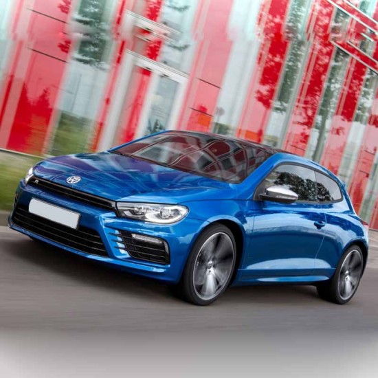 Μπροστινός Προφυλακτήρας Για VW Scirocco 14-17 Facelift R20 Look Με DRL