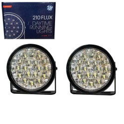 DRL Set Φώτα Ημέρας Universal Στρόγγυλα DRL 9R 210Flux M-Tech 12-24 Volt 88mm 2 Τεμάχια DRL Set Φώτα Ημέρας Universal Στρόγγυλα DRL 9R 210Flux M-Tech 12-24 Volt 88mm 2 Τεμάχια