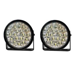 DRL Set Φώτα Ημέρας Universal Στρόγγυλα DRL 9R 210Flux M-Tech 12-24 Volt 88mm 2 Τεμάχια DRL Set Φώτα Ημέρας Universal Στρόγγυλα DRL 9R 210Flux M-Tech 12-24 Volt 88mm 2 Τεμάχια