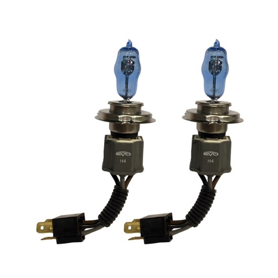 Λάμπες Αλογόνου H4 12V 75/85w HOD Superwhite 4300k ALFAS EV93443 2 Τεμάχια