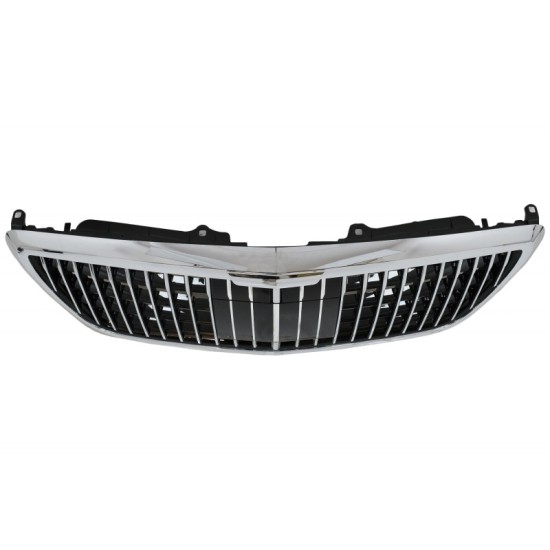 Μάσκα Για Mercedes-Benz S-Class W222 13-20 Maybach Look Χρώμιο/Μαύρο 1 Τεμάχιο