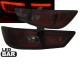 Πισινά Φανάρια Set Για Renault Clio 13-16 Led Bar Κόκκινο/Φιμέ Sonar