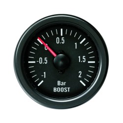 Μπαρόμετρο Boost YoungTimer Series Μαύρο 52mm 21110V Μπαρόμετρο Boost YoungTimer Series Μαύρο 52mm 21110V