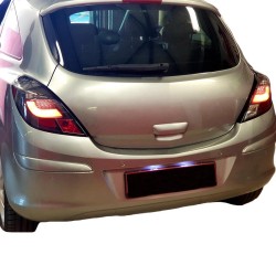Πισινά Φανάρια Set Για Opel Corsa D 3D 06-14 Led Bar Μαύρα Sonar Πισινά Φανάρια Set Για Opel Corsa D 3D 06-14 Led Bar Μαύρα Sonar