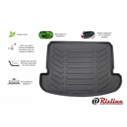 Πατάκι Πορτ-Παγκάζ 3D Σκαφάκι Από Λάστιχο TPE Για Nissan Xtrail (T32) 2013- Μαύρο 7 Θέσιο Rizline Πατάκι Πορτ-Παγκάζ 3D Σκαφάκι Από Λάστιχο TPE Για Nissan Xtrail (T32) 2013- Μαύρο 7 Θέσιο Rizline