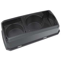 Πολυθήκη Καθίσματος Με Διπλή Ποτηροθήκη Μαύρη 22527 Πολυθήκη Καθίσματος Με Διπλή Ποτηροθήκη Μαύρη 22527