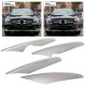 Τριμ Προφυλακτήρα Εμπρός Χρωμίου Για Mercedes-Benz GLC-Class X253/C253 15+ Σετ 4 Τεμαχίων