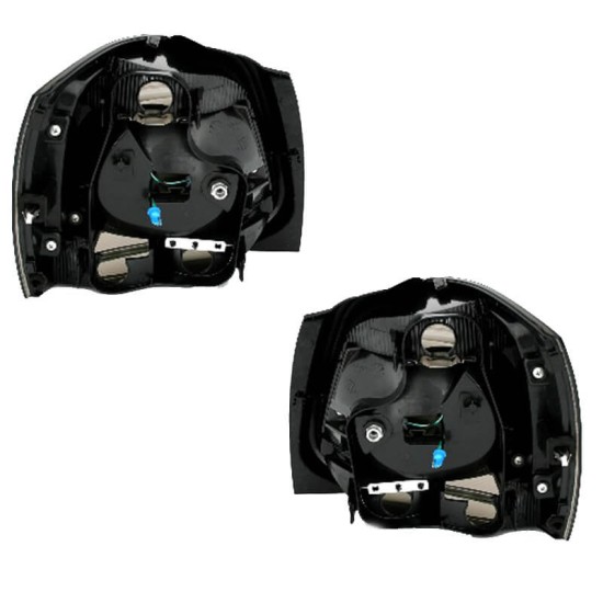 Πισινά Φανάρια Set Για Vw Polo 6R 09-14 Led GTI Look Κόκκινο/Φιμέ Eagle Eyes