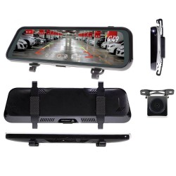 Κάμερα Οπισθοπορείας Ζωντανής Ροής & Καταγραφής Με Οθόνη Υψηλής Ανάλυσης 9 "1080P Για Τοποθέτηση Στον Καθρέφτη Gator GRV90MKT