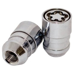 Αντικλεπτικά Μπουλόνια Ασφαλείας Butzi Pro Kit 6 pcs Με Μοναδικό Κλειδί-Εργαλείο Type-ΗΗ 1/2 UNF