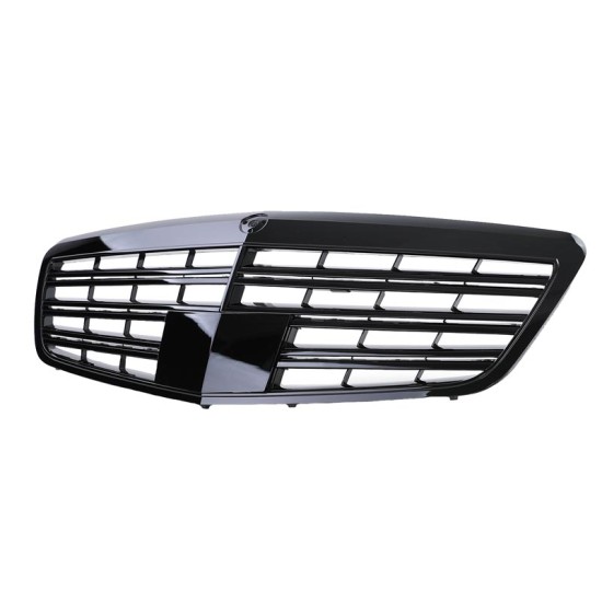 Μάσκα Για Mercedes-Benz S-Class W221 09-13 S63 S65 Amg Look Γυαλιστερό Μαύρο 1 Τεμάχιο