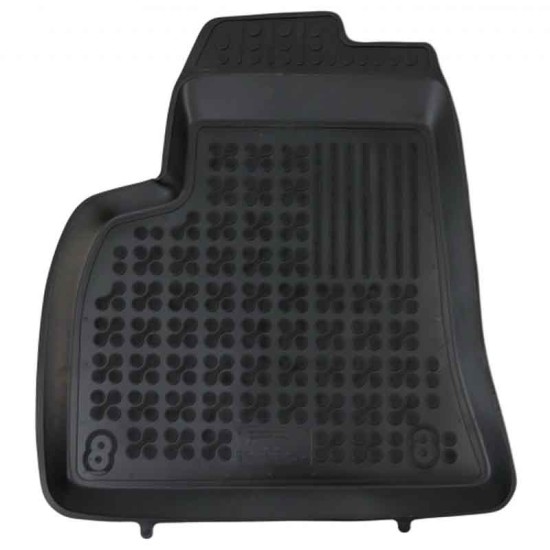 Πατάκια Σκαφάκια 3D Από Λάστιχο Για Peugeot 3008 2009-2016 Rezaw Plast 3 Τεμάχια Μαύρα