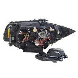 Μπροστινά Φανάρια Set Για Bmw 1 E87/E88/E81/E82 04-11 Με Led Angel Eyes Μαύρα Depo Μπροστινά Φανάρια Set Για Bmw 1 E87/E88/E81/E82 04-11 Με Led Angel Eyes Μαύρα Depo