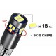 Λάμπες Led T10 18 Leds 12volt Canbus Λευκό Φως Auto GS 600762 2 Τεμάχια 16987