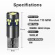 Λάμπες Led T10 18 Leds 12volt Canbus Λευκό Φως Auto GS 600762 2 Τεμάχια 16987