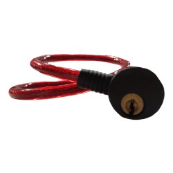 Κλειδαριά Ποδηλάτου Bicycle Lock 10x65mm Κόκκινο 1 Τεμάχιο Κλειδαριά Ποδηλάτου Bicycle Lock 10x65mm Κόκκινο 1 Τεμάχιο