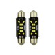 Λάμπες Led Σωληνωτές 41mm 10 Leds 12volt C5W Canbus Λευκό Φως Auto GS 600485 2 Τεμάχια 16947