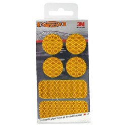 Αυτοκόλλητα Αντανακλαστικά Small 3M ΚΙΤ Συσκευασία 6 Τεμάχια Πορτοκαλί 24689 Αυτοκόλλητα Αντανακλαστικά Small 3M ΚΙΤ Συσκευασία 6 Τεμάχια Πορτοκαλί 24689