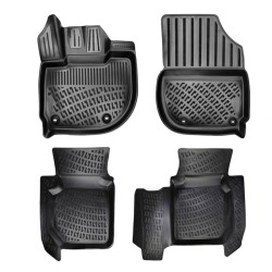 Πατάκια Σκαφάκια 3D Από Λάστιχο TPE Για Honda HR-V 2021+ Rizline 4 Τεμάχια Μαύρα