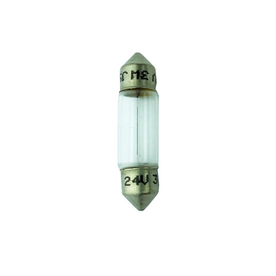 Λάμπα Σωληνωτή 24V 3W Sv7.5-8 8.2x28 Trifa 1202 1 Τεμάχιο