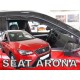 Ανεμοθραύστες Heko Για Seat Arona (2017+) 5Πορτο - Φιμέ Χρώμα Ζευγάρι 2 Τεμάχια Εμπρός 28245