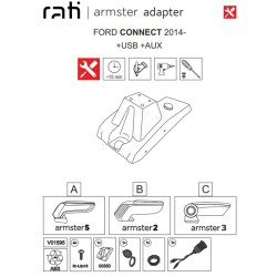 Βάση Τεμπέλη Ειδική Για Ford Connect 14-18 Armster Rati 1 Τεμάχιο Βάση Τεμπέλη Ειδική Για Ford Connect 14-18 Armster Rati 1 Τεμάχιο