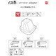 Βάση Τεμπέλη Ειδική Για Kia Venga 2010+ / Hyundai IX20 2010-2019 Armster Rati 1 Τεμάχιο
