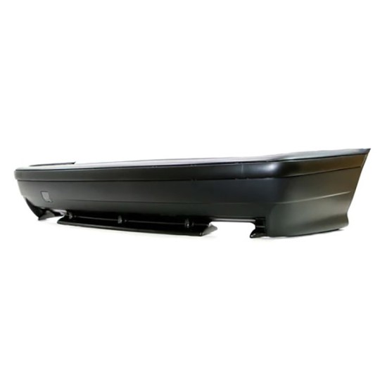 Diffuser Πίσω Προφυλακτήρα Για Bmw 3 E36 90-99 M3 (M3 προφυλακτήρα Μόνο) Με 2 Διπλές Εξατμίσεις Από Abs Πλαστικό 1 Τεμάχιο