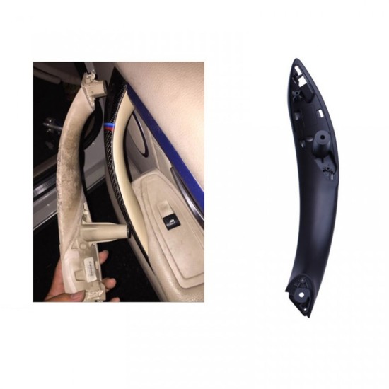 Χειρολαβή Πόρτας Εσωτερική Για Bmw 3 F30 / F31 11-18 Πίσω Αριστερά 1 Τεμάχιο Μαύρο