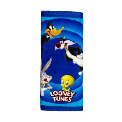 Μαξιλαράκι Ζώνης Ασφαλείας Looney Tunes ''Tweety-Bugs Bunny-Daffy Duck-Sylvester''  Βελούδινο Μπλε 1 Τεμάχιο Μαξιλαράκι Ζώνης Ασφαλείας Looney Tunes ''Tweety-Bugs Bunny-Daffy Duck-Sylvester''  Βελούδινο Μπλε 1 Τεμάχιο