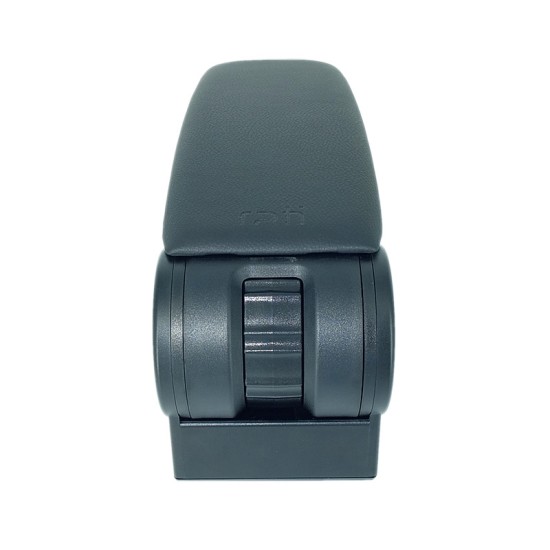 Κονσόλα Χειροφρένου Τεμπέλης Με Βάση Armster 3 Vegan Leather Για Citroen C3 Picasso 09-17 Μαύρο Χρώμα Σετ 2  Τεμάχια