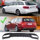 Diffuser Πίσω Προφυλακτήρα Για Mercedes-Benz E-Class W212 13-16 Amg Sport Μαύρο Με Μαύρο Γυαλιστερό
