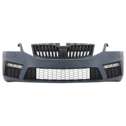Μπροστινός Προφυλακτήρας Για Skoda Octavia 3 (5E) 17-19 Facelift RS Look Με DRL