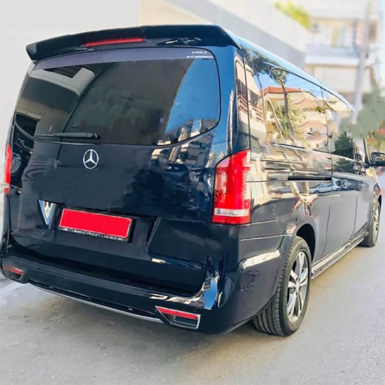 Αεροτομή Οροφής Για Mercedes-Benz Vito W447 14+ Μαύρο Γυαλιστερό