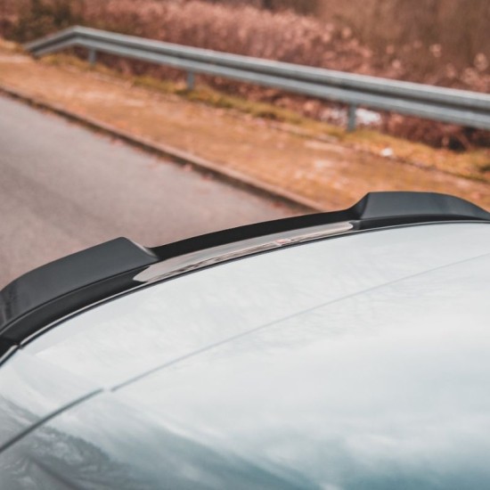 Αεροτομή Οροφής Πρόσθετο Για VW Golf VIII (8) 20+ GTI & R-Line Έκδοση Glossy Black V.2 Maxton Design Από Abs Πλαστικό