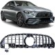 Μάσκα Για Mercedes-Benz C-Class W206 21+ GT Amg Panamericana Look 360° Μαύρο/Χρώμιο 1 Τεμάχιο