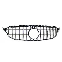 Μάσκα Για Mercedes-Benz C-Class W205 14-18 GT Amg Panamericana Look 360° Με 14 Γραμμές Μαύρο/Χρώμιο 1 Τεμάχιο Μάσκα Για Mercedes-Benz C-Class W205 14-18 GT Amg Panamericana Look 360° Με 14 Γραμμές Μαύρο/Χρώμιο 1 Τεμάχιο