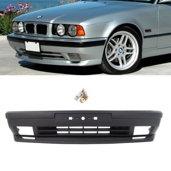 Μπροστινός Προφυλακτήρας Για Bmw 3 E34 Limo / Touring 87-97 M-Technik Look Από Abs Πλαστικό