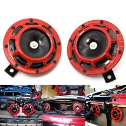 Κόρνα Αυτοκινήτου STI Look Hight 430Hz / Low 320Hz 12V 115dB Κόκκινο / Μαύρο 2 Τεμάχια Κόρνα Αυτοκινήτου STI Look Hight 430Hz / Low 320Hz 12V 115dB Κόκκινο / Μαύρο 2 Τεμάχια
