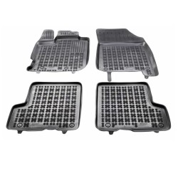Πατάκια Σκαφάκια 3D Από Λάστιχο TPE Για Dacia Duster 2018- Rezaw Plast 4 Τεμάχια Μαύρα